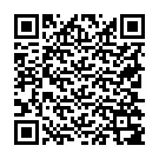 Codice QR per il numero di telefono +19705387662