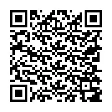 QR-koodi puhelinnumerolle +19705387664