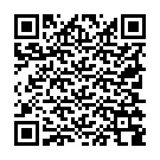 Codice QR per il numero di telefono +19705388464