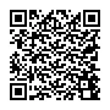 QR Code pour le numéro de téléphone +19705440594