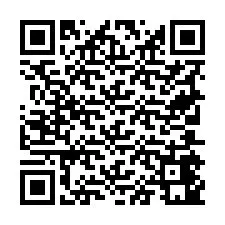 Código QR para número de teléfono +19705441886