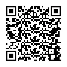 QR-code voor telefoonnummer +19705442057