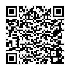 Kod QR dla numeru telefonu +19705442997