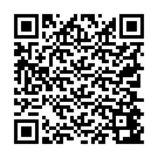 Código QR para número de teléfono +19705443268