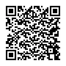 Código QR para número de teléfono +19705448625