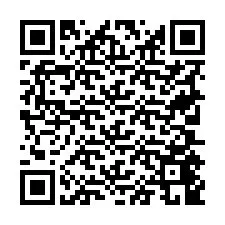 Código QR para número de teléfono +19705449362