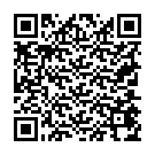 QR Code pour le numéro de téléphone +19705474185