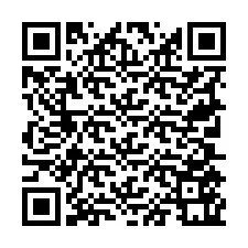 QR Code pour le numéro de téléphone +19705561364