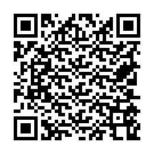 QR Code pour le numéro de téléphone +19705568097