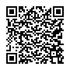 Kode QR untuk nomor Telepon +19705568535