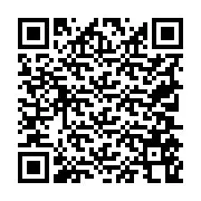 QR-Code für Telefonnummer +19705568579