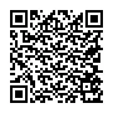 Codice QR per il numero di telefono +19705571726