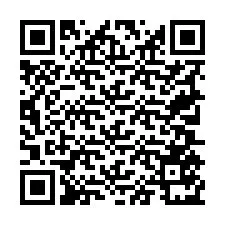 QR Code pour le numéro de téléphone +19705571779