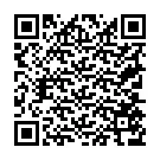 Código QR para número de telefone +19705576791