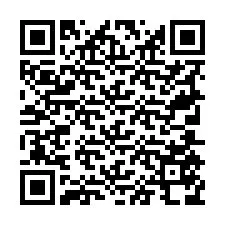 QR-code voor telefoonnummer +19705578380