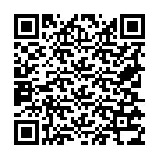 Código QR para número de teléfono +19705734073