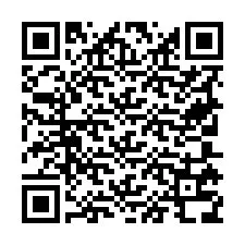 QR-koodi puhelinnumerolle +19705738006