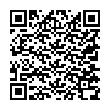 QR-koodi puhelinnumerolle +19705738388