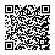 QR kód a telefonszámhoz +19705807249