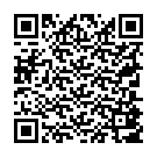 Kode QR untuk nomor Telepon +19705807250