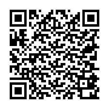 Código QR para número de telefone +19705820074