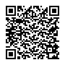 QR код за телефонен номер +19705822466