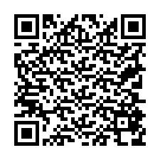 QR Code สำหรับหมายเลขโทรศัพท์ +19705878661