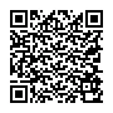 QR-Code für Telefonnummer +19705970724