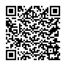 QR-code voor telefoonnummer +19705971481