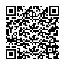 QR kód a telefonszámhoz +19705978860