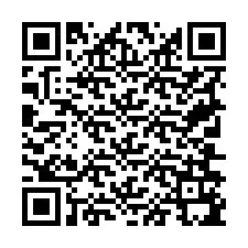 Kod QR dla numeru telefonu +19706195291