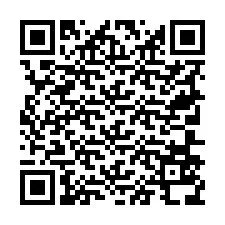 QR-Code für Telefonnummer +19706538304