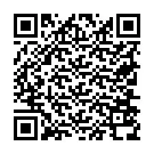 QR kód a telefonszámhoz +19706538396