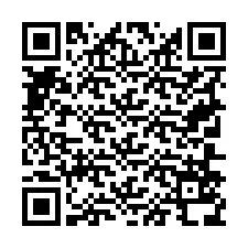 QR-Code für Telefonnummer +19706538615