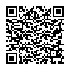 QR-koodi puhelinnumerolle +19706539185