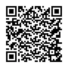 Código QR para número de teléfono +19706551961