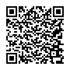 QR-koodi puhelinnumerolle +19706636365