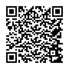 Código QR para número de teléfono +19706683767