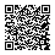 Código QR para número de teléfono +19706686317