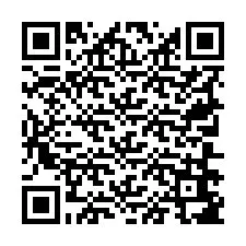 QR Code pour le numéro de téléphone +19706687218