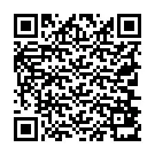 Código QR para número de teléfono +19706831634