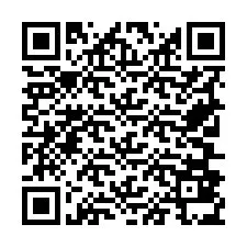 Código QR para número de telefone +19706835337