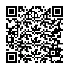 QR-Code für Telefonnummer +19706835874