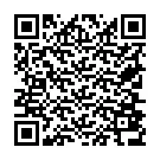 Kode QR untuk nomor Telepon +19706836363