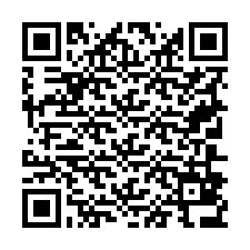 Código QR para número de teléfono +19706836455