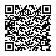 Kode QR untuk nomor Telepon +19706838383