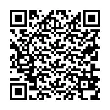 QR Code pour le numéro de téléphone +19706838412