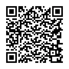 QR kód a telefonszámhoz +19706920202