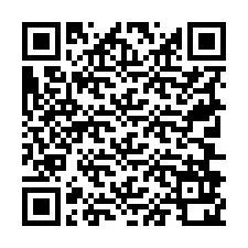 Código QR para número de teléfono +19706920620