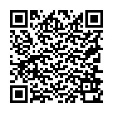 QR Code pour le numéro de téléphone +19706920691